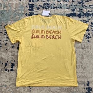 Onia T-shirt Johnny Tee w Pocket Palm Beach NWT XL